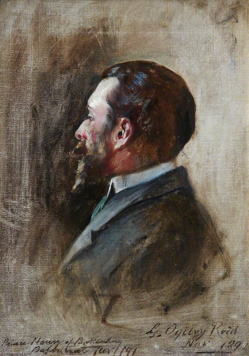 Sketch Of Prince Henry Of Battenberg (1858–1896) — George Ogilvy Reid