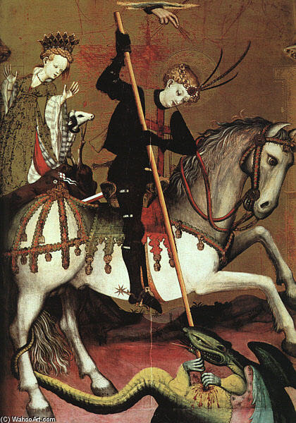 Retable Of St George (detail) — Andrés Marzal De Sax