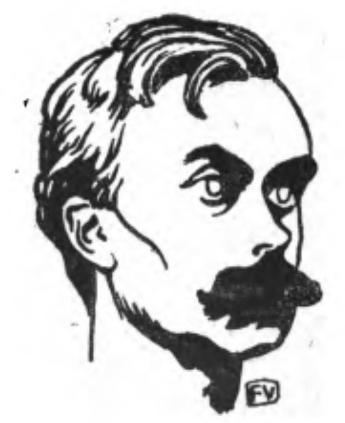 Portrait Of French Writer Léon Bloy — Félix Vallotton