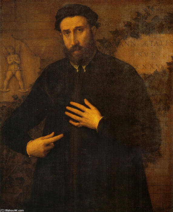 Portrait Of A 37 Years Old Man — Lorenzo Lotto