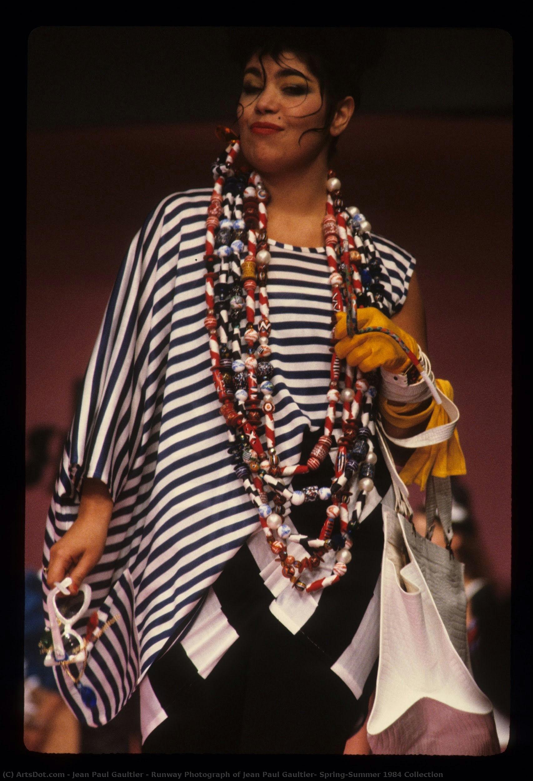 Runway Photograph Of Jean Paul Gaultier, Spring/summer 1984 Collection — Jean Paul Gaultier