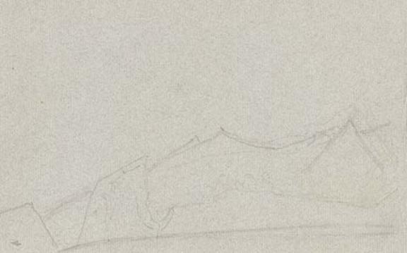 Cursory Sketch Of Mountain Landscape 13 — Nicholas Roerich