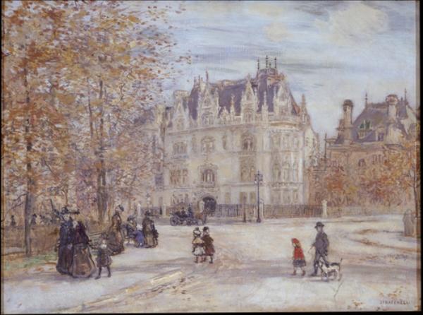 The Fletcher Mansion, New York City — Jean-françois Raffaelli