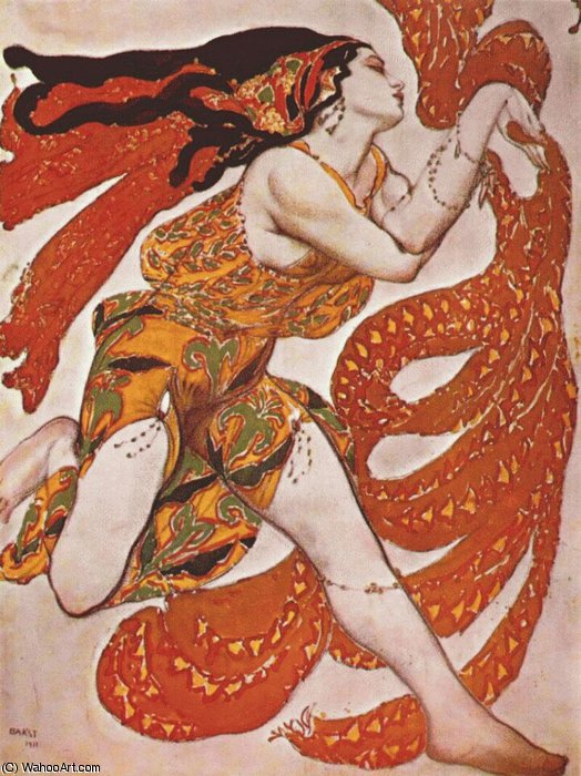 Narcisse Bacchante — レオン・バクスト