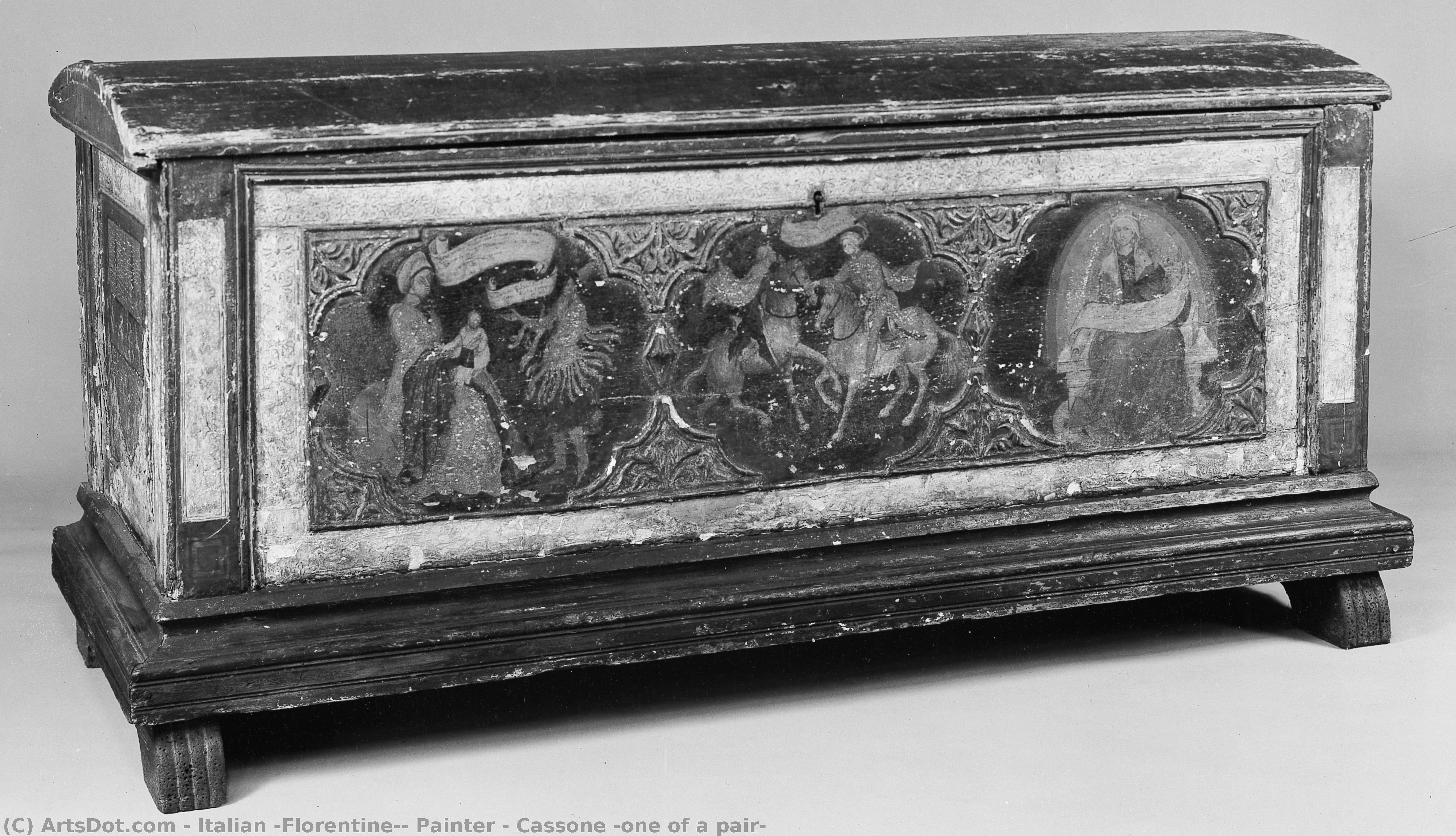 Cassone (one Of A Pair) — Usual Artist Name In English (optional)