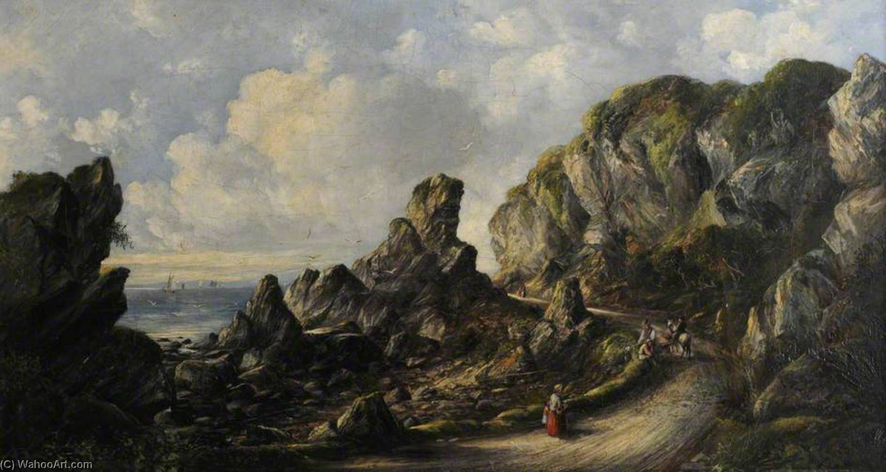 Kennedy's Pass Near Girvan — William Muir