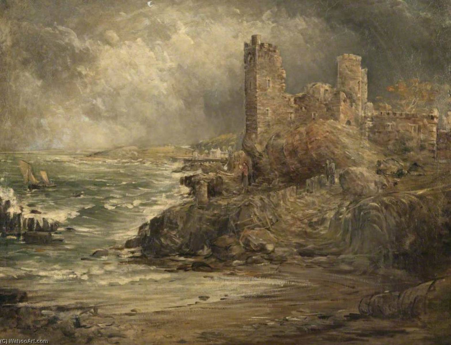 Dunure Castle — Alexander S Mackay