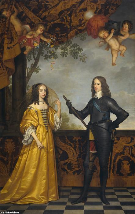 Willem Ii, Prince Of Orange, And His Wife Maria Stuart — Gerard Van Honthorst