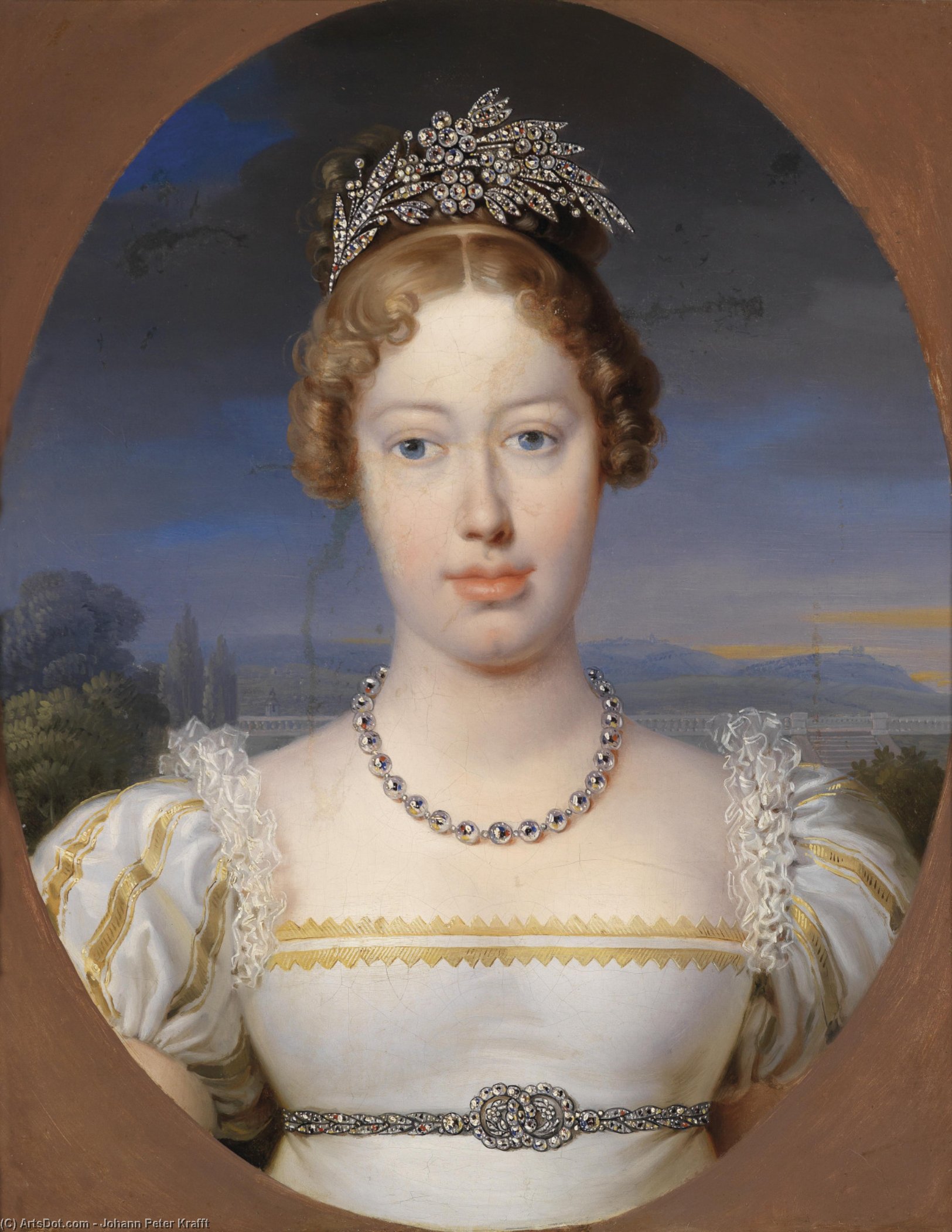 Portrait Of A Princess Of Schleswig-holstein, — Johann Peter Krafft