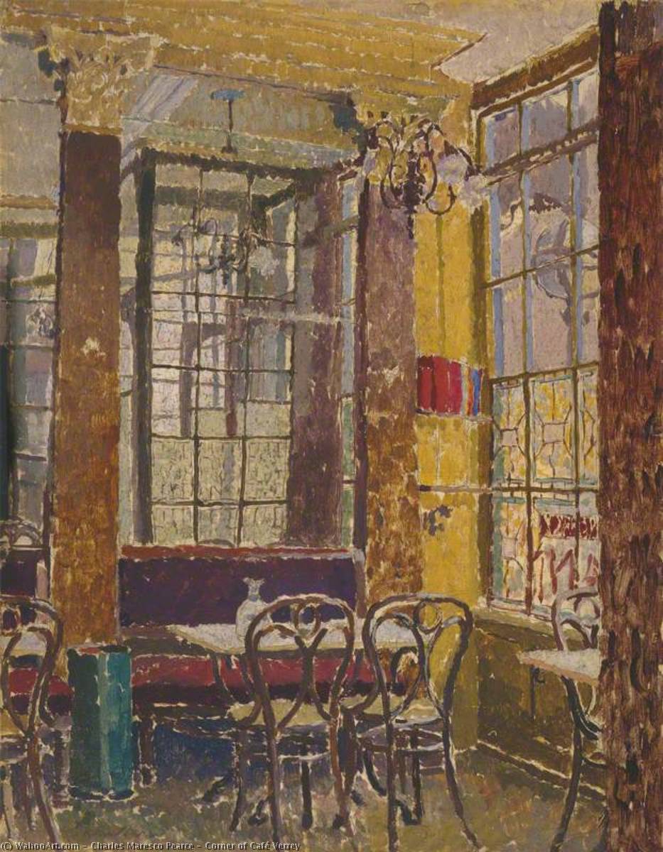 Corner Of Café Verrey — Charles Maresco Pearce