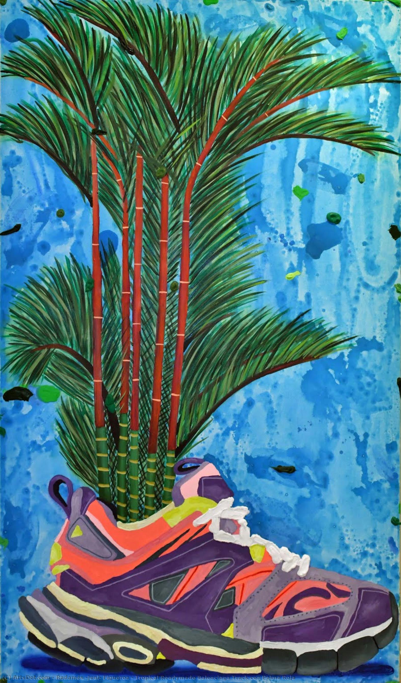 Tropical Readymade Balenciaga Track Con Palma Roja — Radamés ‘juni’ Figueroa