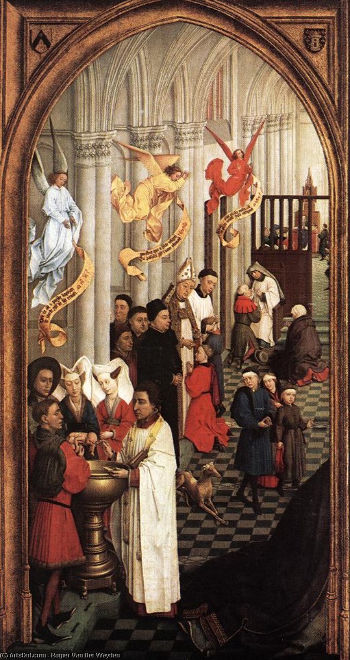 Los Siete Sacramentos (ala Izquierda) — Rogier Van Der Weyden
