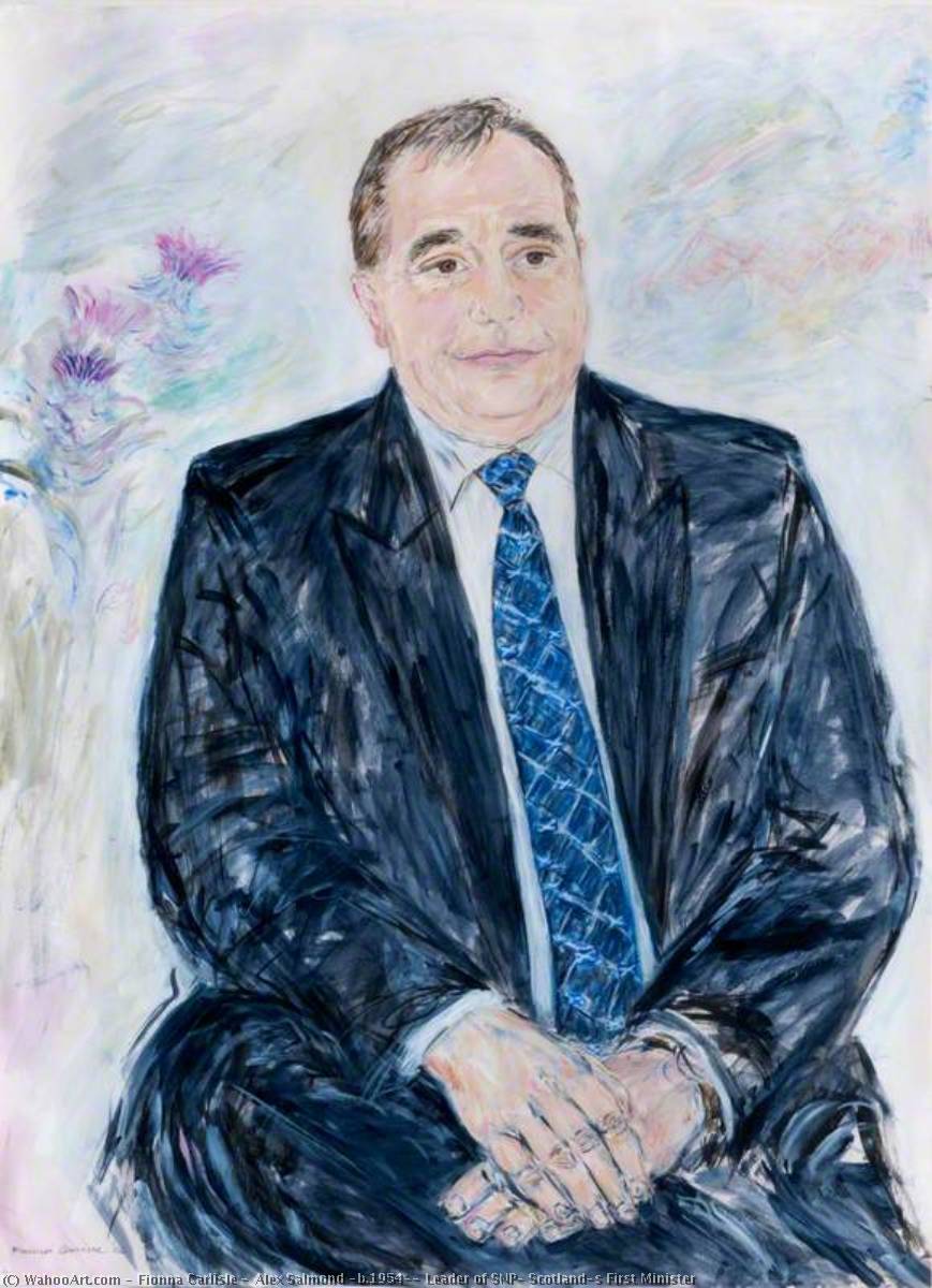 Alex Salmond (b.1954), Leader Of Snp, Scotland's First Minister — Fionna Carlisle