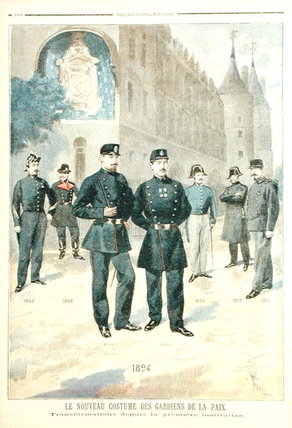 The New Uniform Of The Gardiens De La Paix — Oswaldo Tofani
