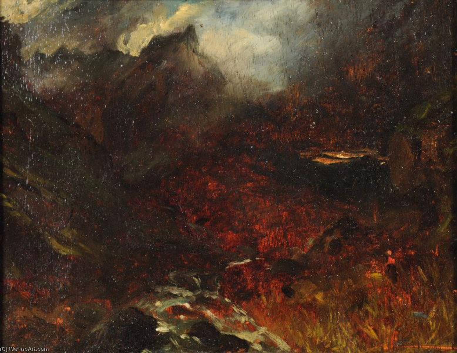 Le Val D'enfer Au Pied Du Sancy — Paul Huet