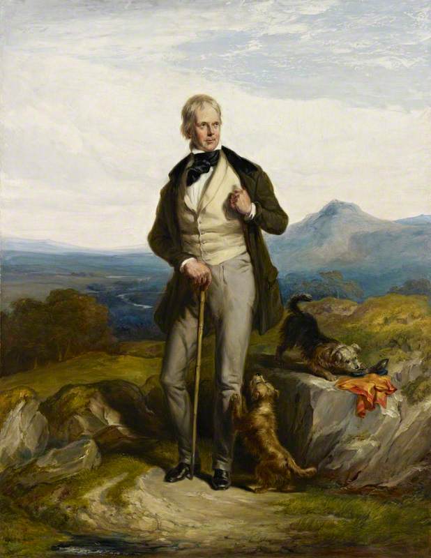 Sir Walter Scott (1771–1832), Novelist And Poet — Sir William Allan
