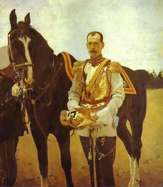 Portrait Of Grand Duke Pavel Alexandrovich — Valentin Alexandrovich Serov