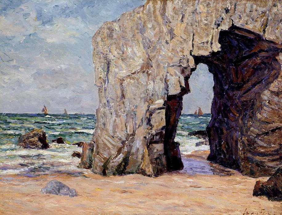 The Ark Of Port Blanc, The Isle Of Presq Quiberon — Maxime Emile Louis Maufra