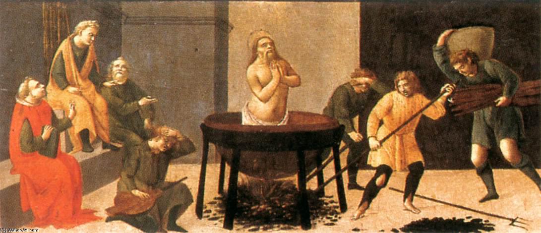 Predella: Martyrdom Of St John — Alunno Di Domenico (bartolomeo Di Giovanni)