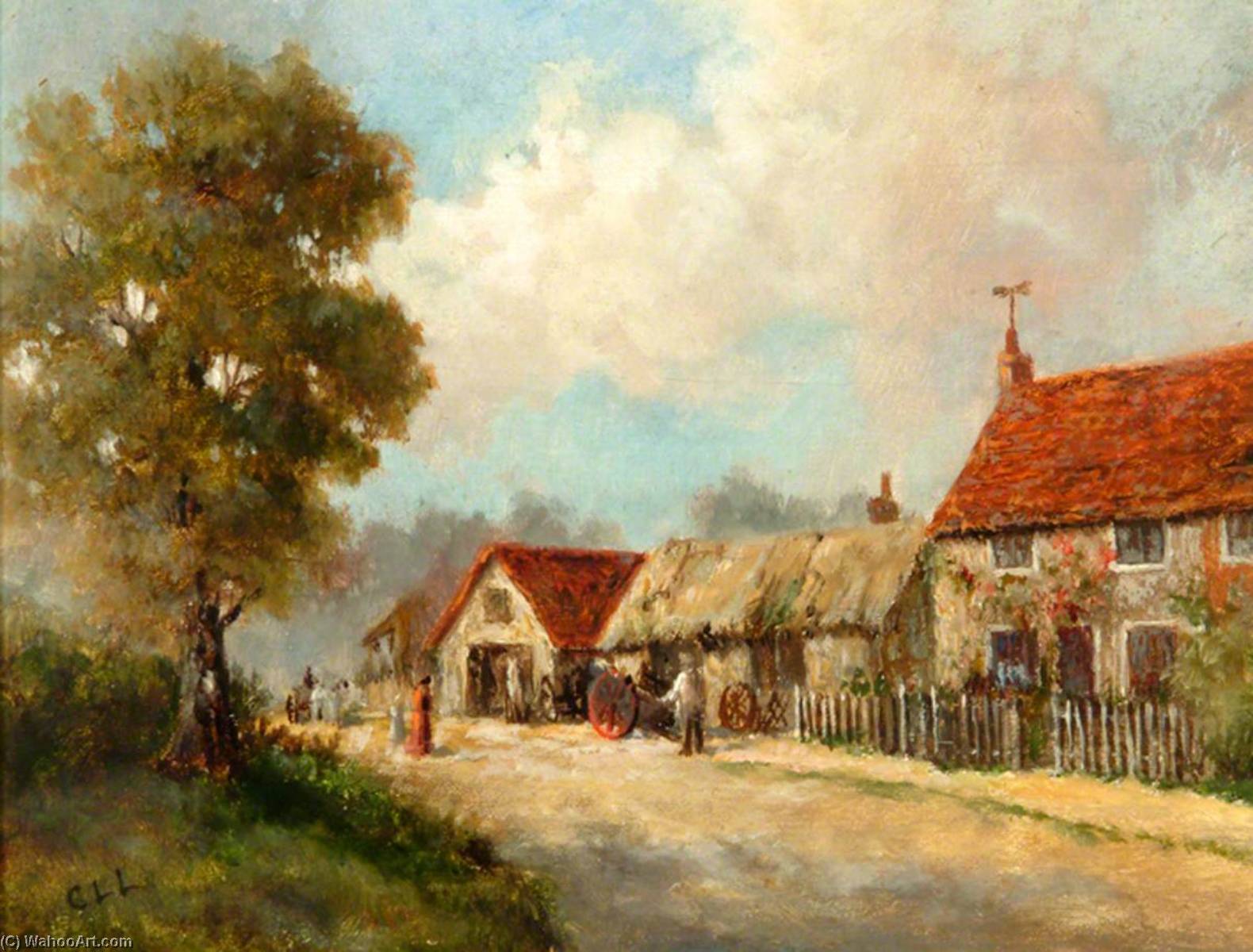 Blanchard’s Smithy, Farleigh Road — Charles Langton Lockton