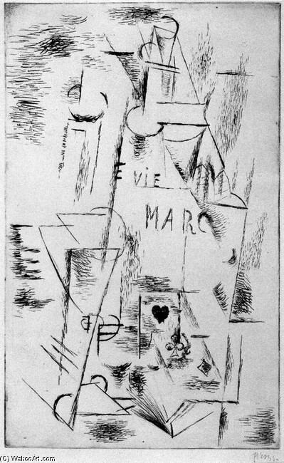 Sill Life With Bottle — Pablo Picasso