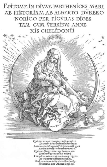 Leben Der Jungfrau: Titelseite In Buchform — Albrecht Dürer