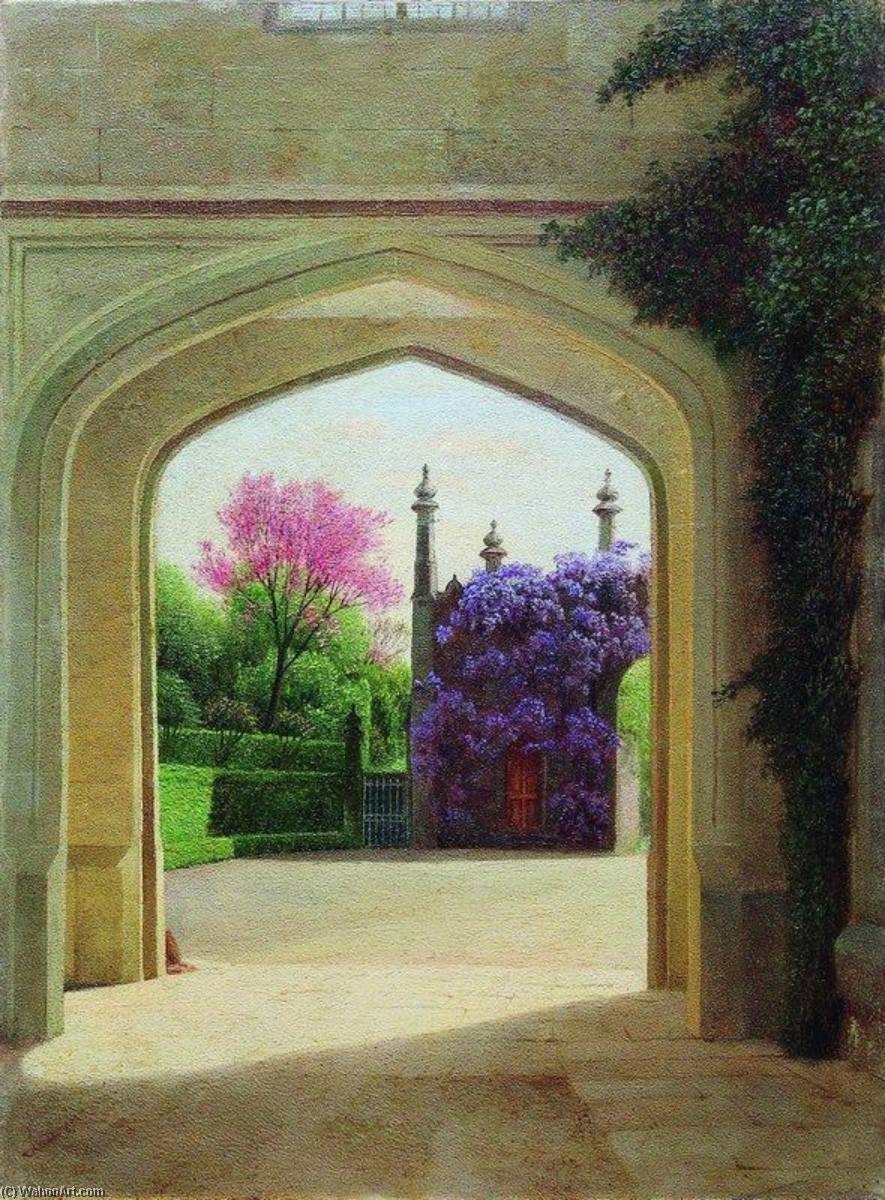 Flowering Trees In Vorontsovsky Palace, Alupka — Gabriel Kondratenko