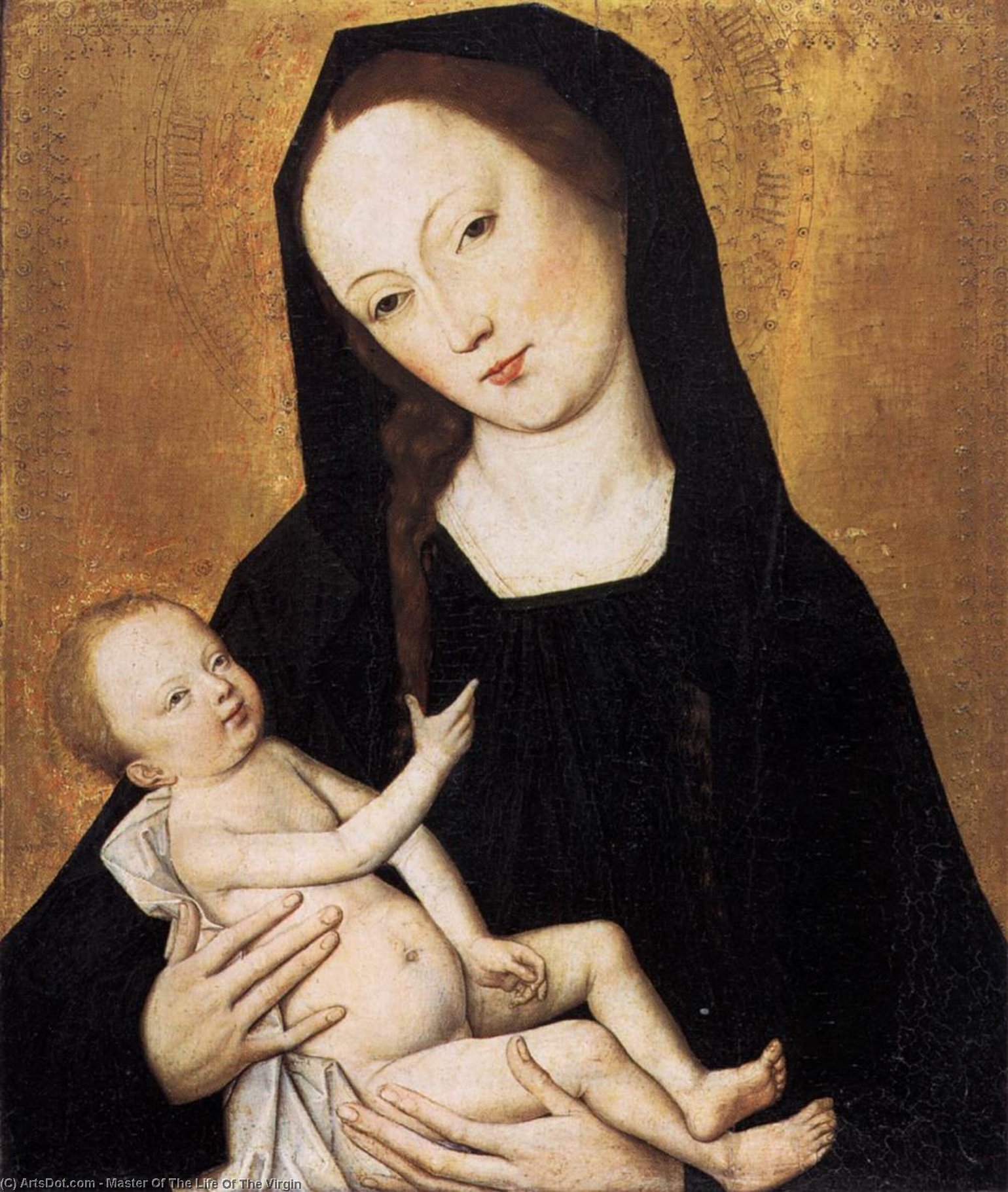 Virgin And Child — Master Of The Life Of The Virgin