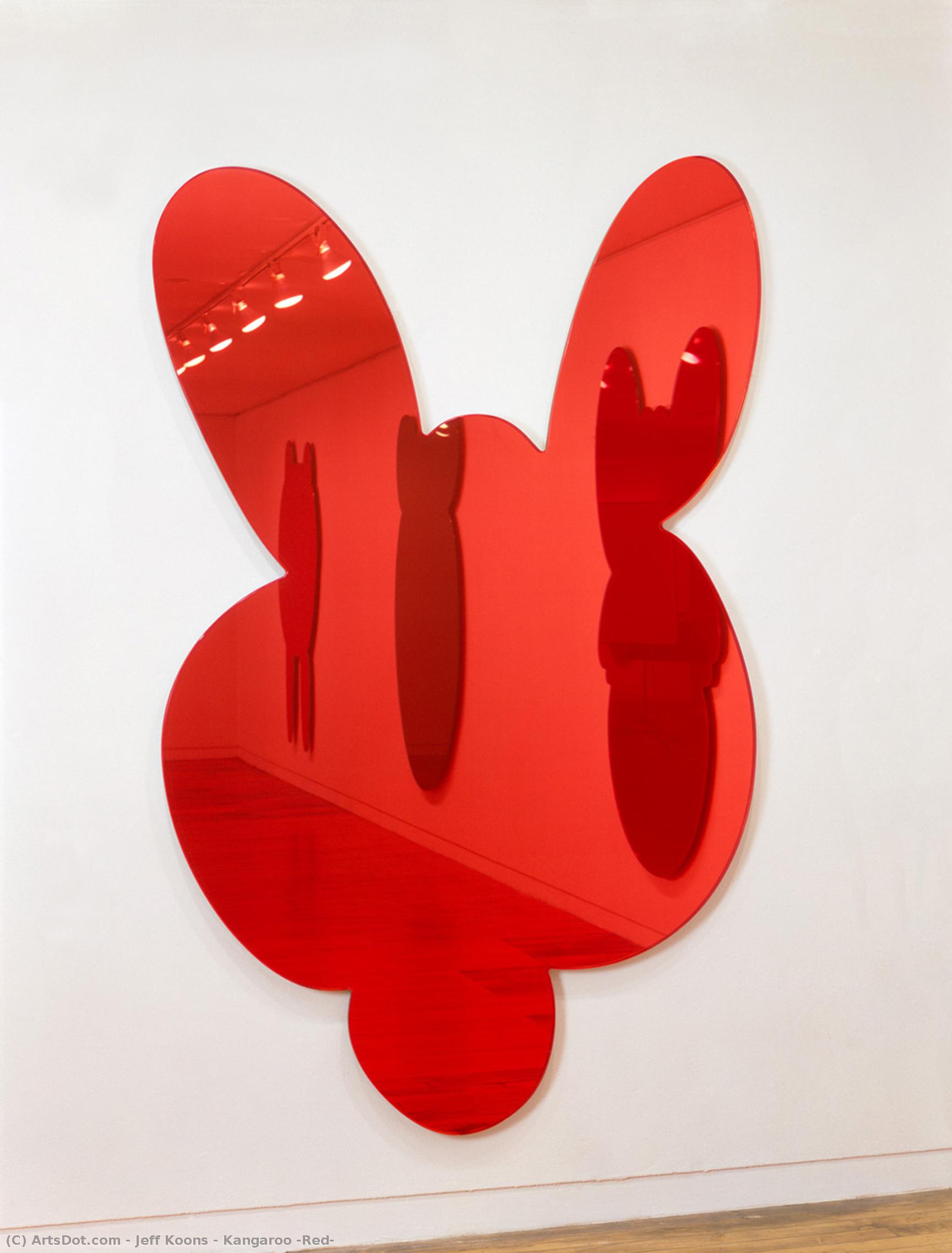 Kangaroo (red) — Джефф Куонс