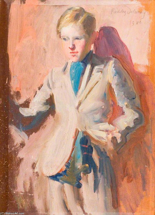 Study Of Paul Delaney, Withypool, Exmoor — Sir Alfred James Munnings