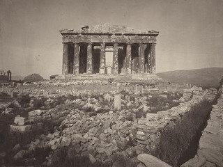 Western Facade Of The Parthenon — William James Stillman