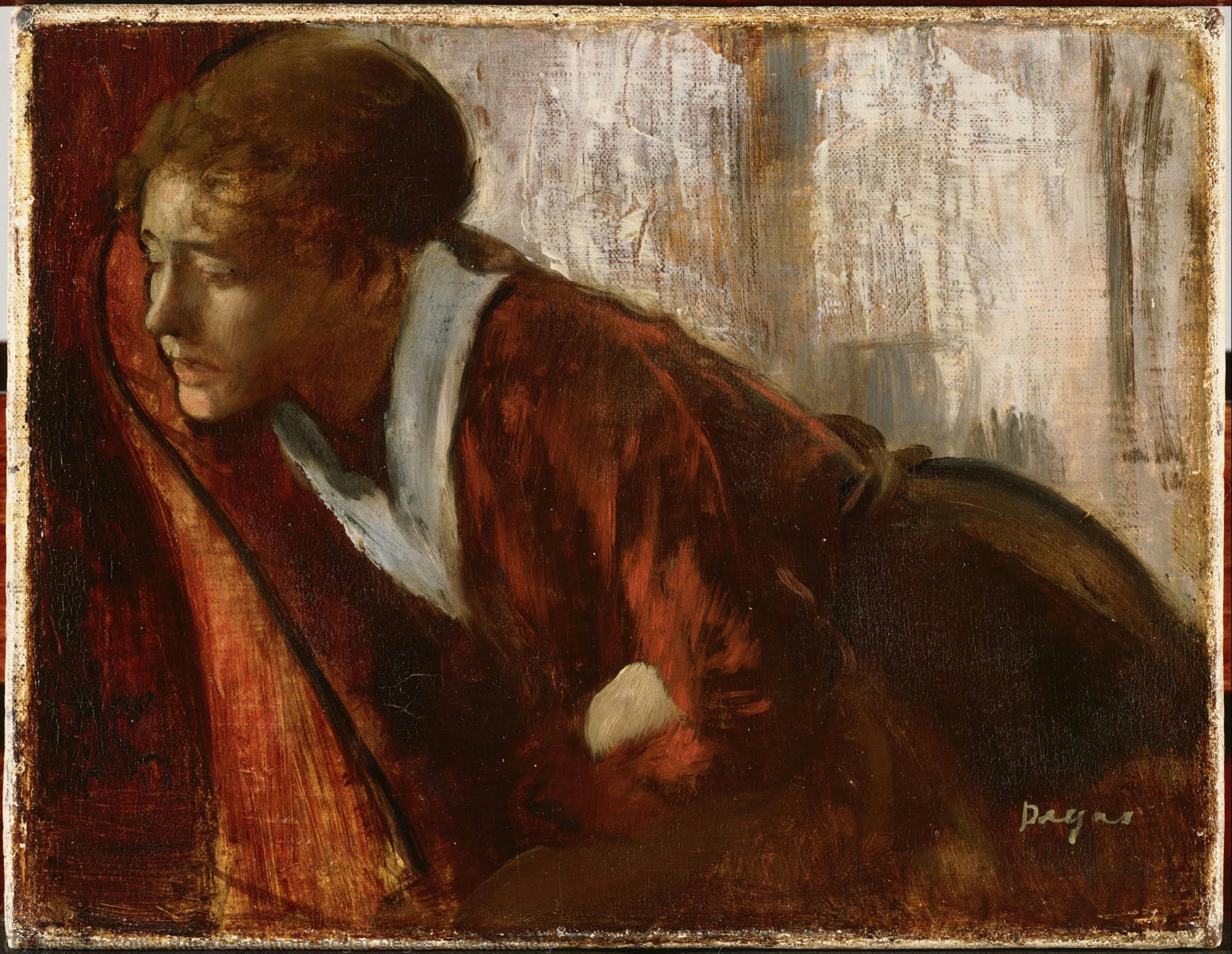 Melancholy — Хилари Жермен Едгар Дегас