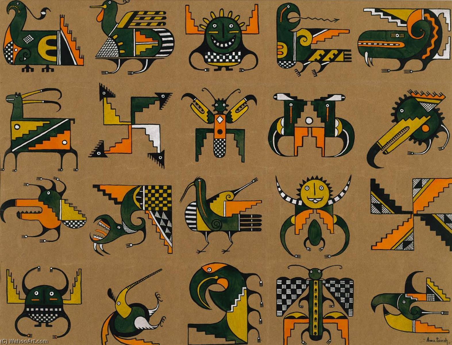 Animal Designs — Awa Tsireh