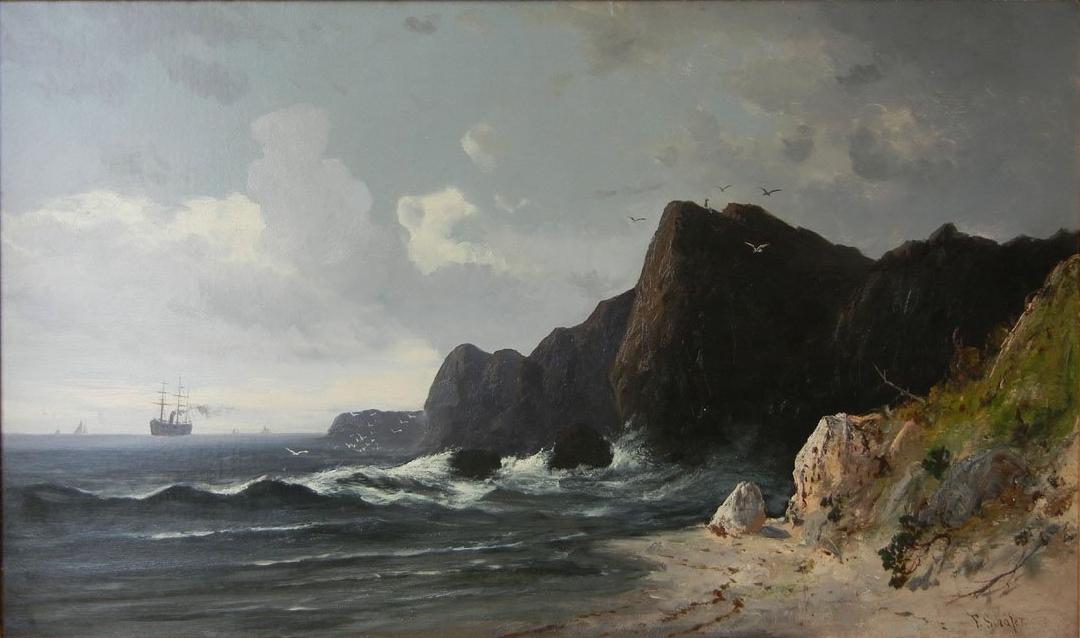 English North Heads On The Pacific Coast, California — Frederick Ferdinand Schafer