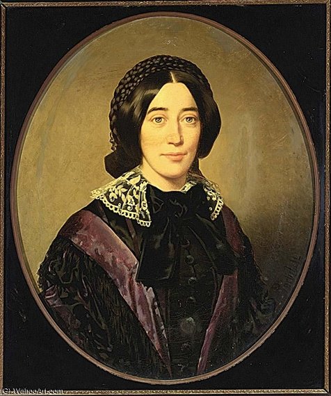 A Portrait Of An Elegant Lady — Jan Frederik Pieter Portielje