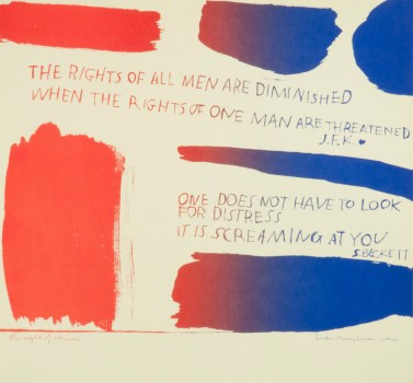 The Rights Of All Men — Corita Kent