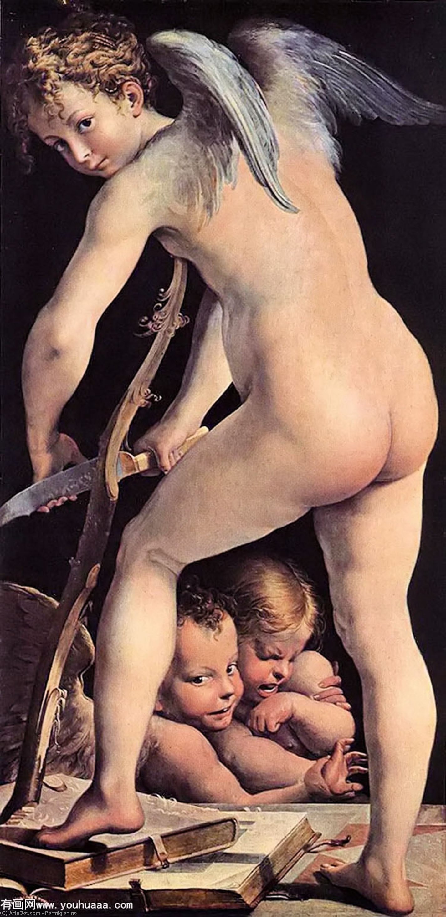 Cupido — Parmigianino
