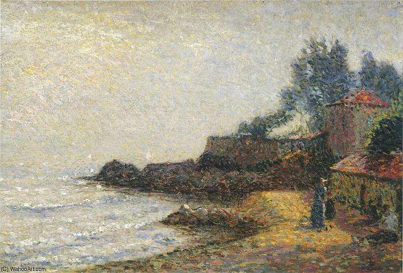 Paysage Mediterranee — Henri Jean Guillaume Martin