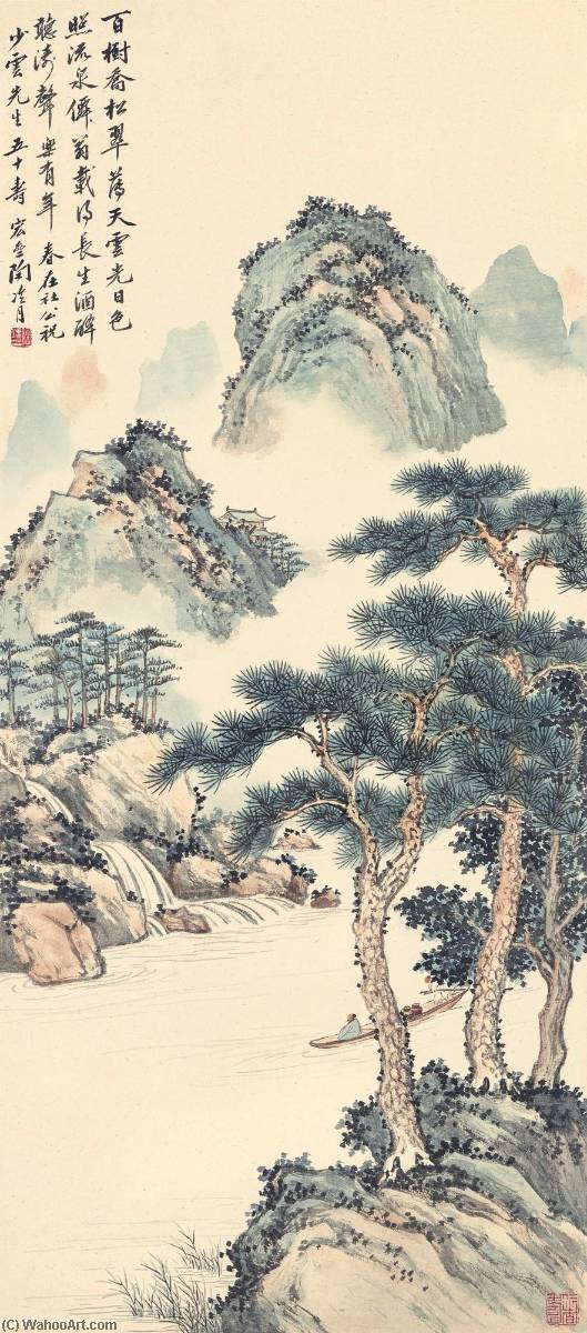 Boating By The Pines — Tao Lengyue