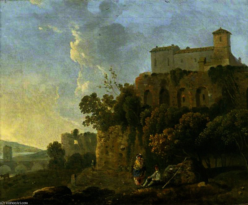 A Convent On A Rock — リチャード・ウィルソン