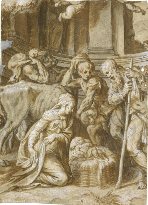 The Adoration Of The Shepherds — Paolo Farinati