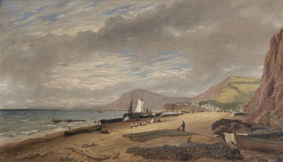 Sidmouth Beach And Cliffs, Devon — Hopkins Horsley Hobday Horsley