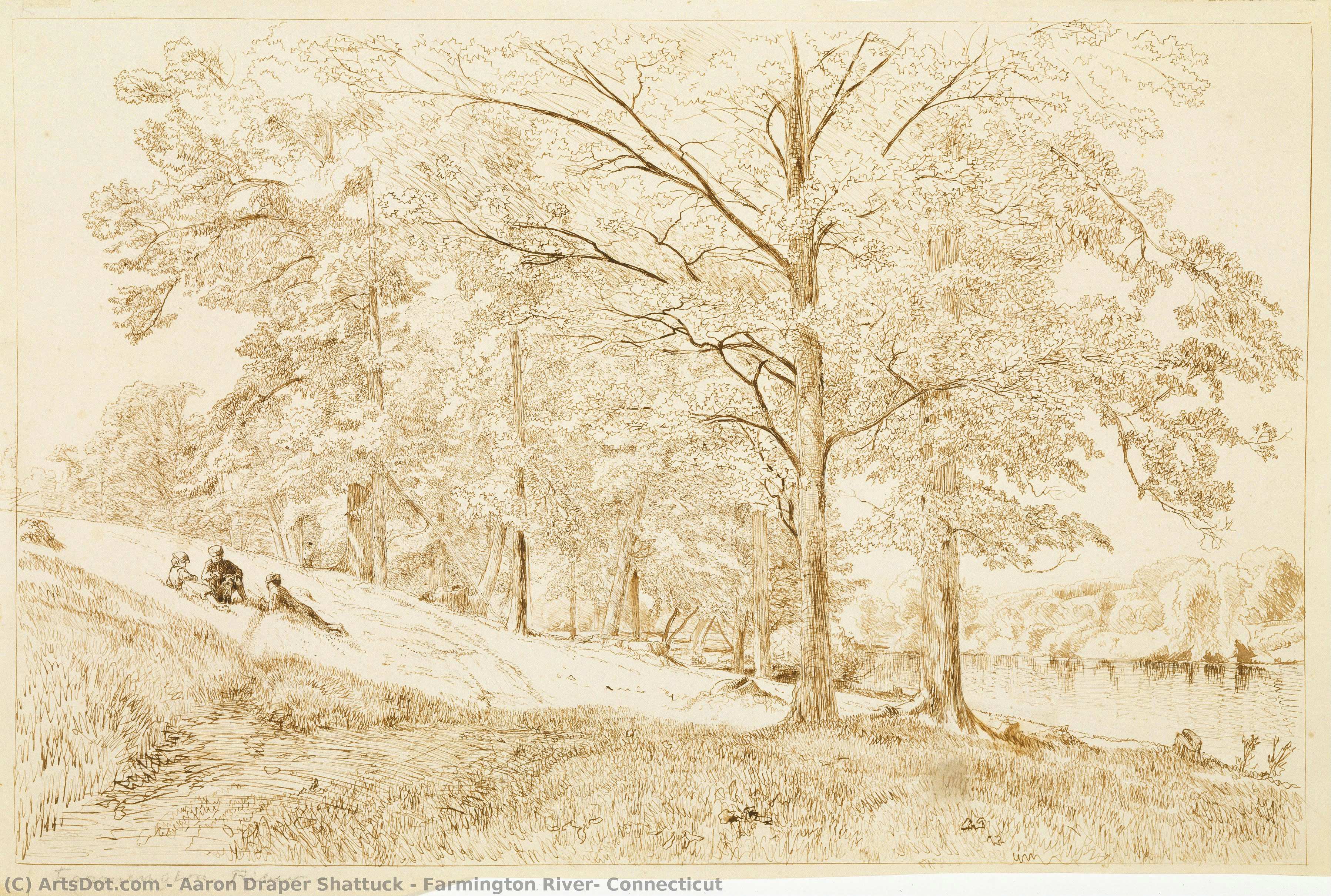 Farmington River, Connecticut — Aaron Draper Shattuck