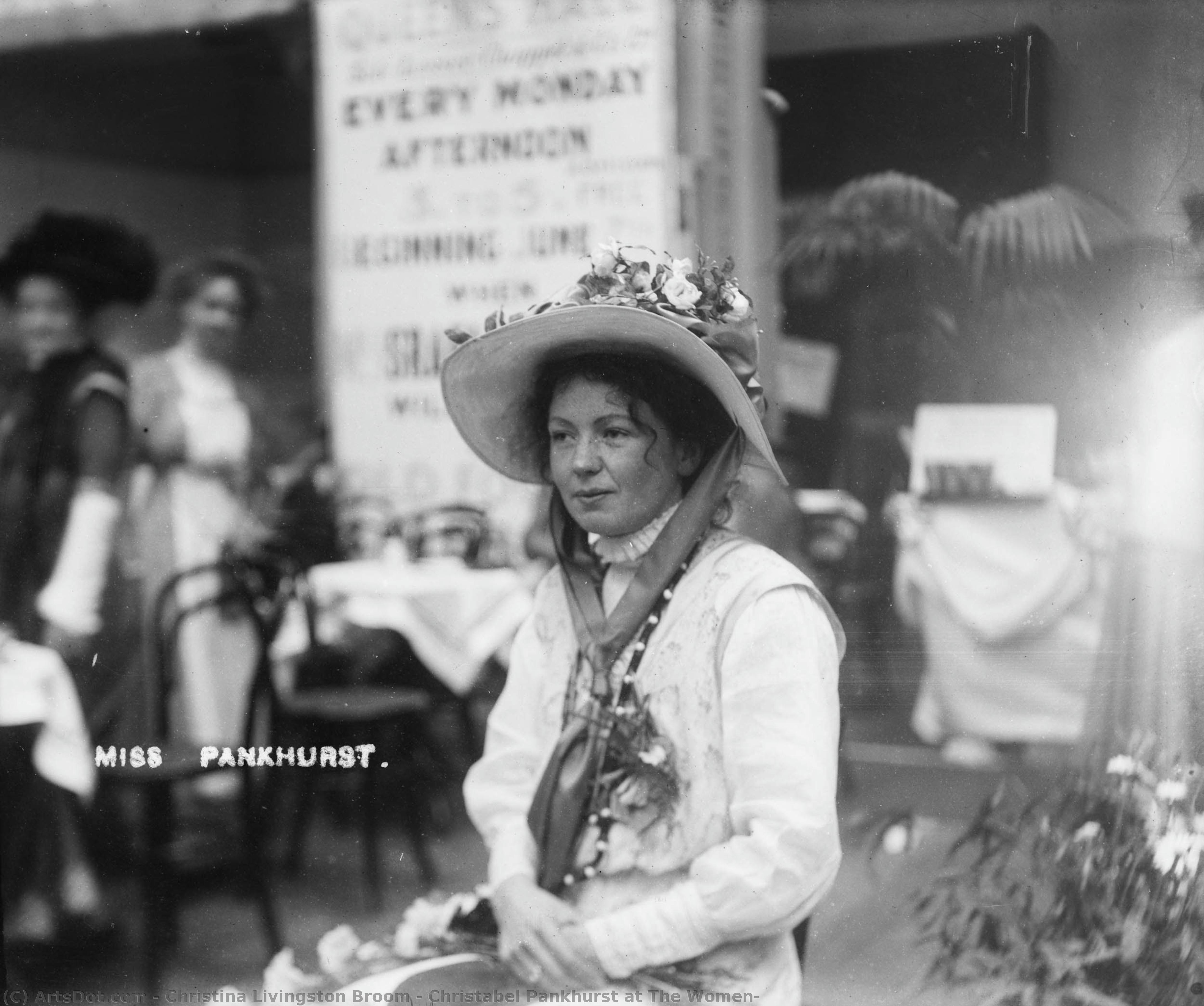 Christabel Pankhurst At The Women — Kristina Livinston Brum