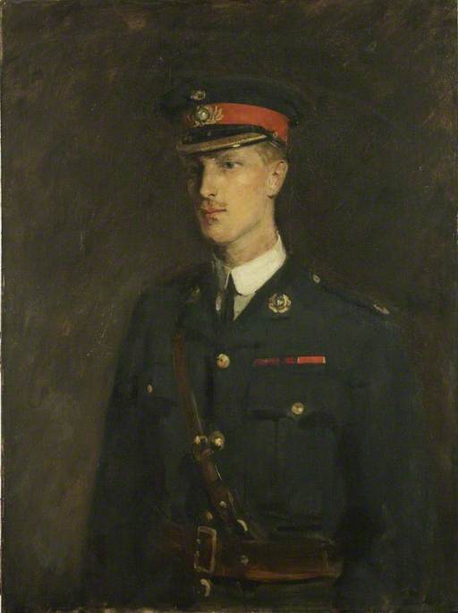 Major Edward Bamford, Vc, Dso, Royal Marines — Ambrose Mcevoy