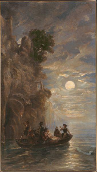 La Normandie Légendaire Le Vieux Château Féodal — Paul Huet