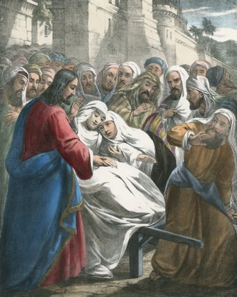 The Son Of The Widow Of Nain Raised To Life — Siegfried Detler Bendixen