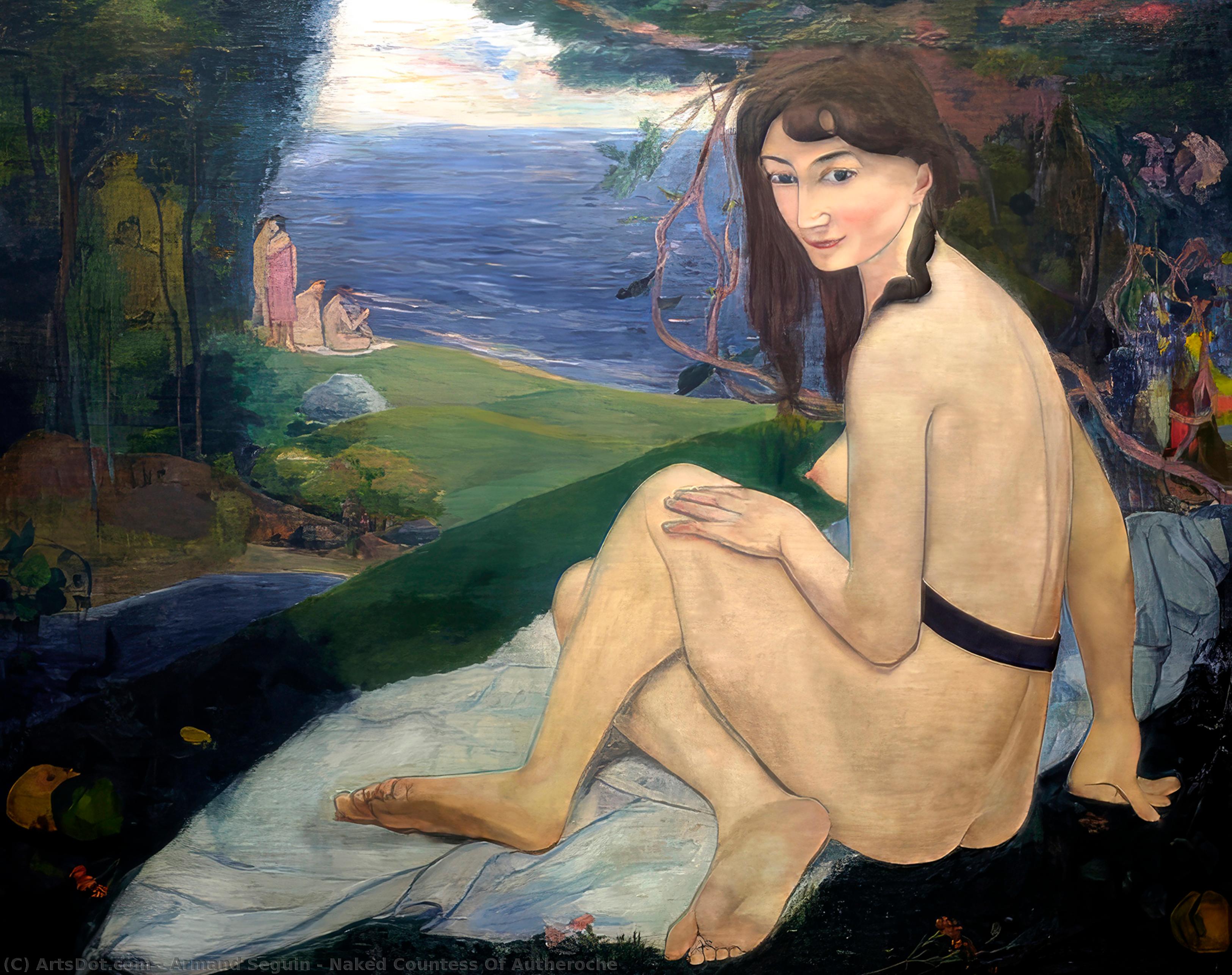 Naked Countess Of Autheroche — Armand Séguin