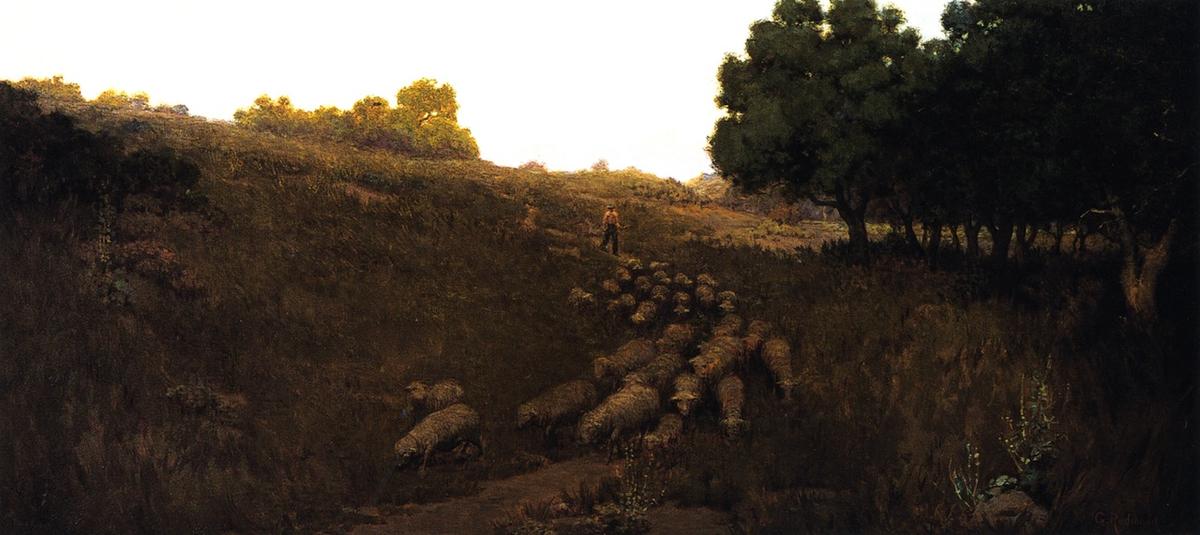 Evening (in Laguna) — Granville Redmond