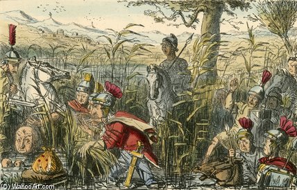 Marius Discovered In The Marshes At Minturnae — Джон Лич